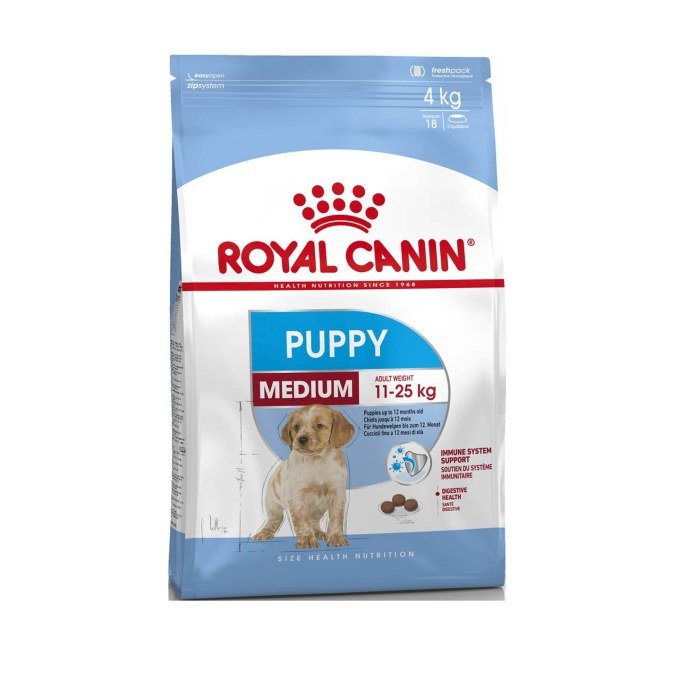ROYAL CANIN MEDIUM PUPPY 4KG